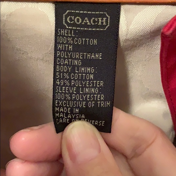 Coach Water-Resistant Coat - Picture 8 of 10